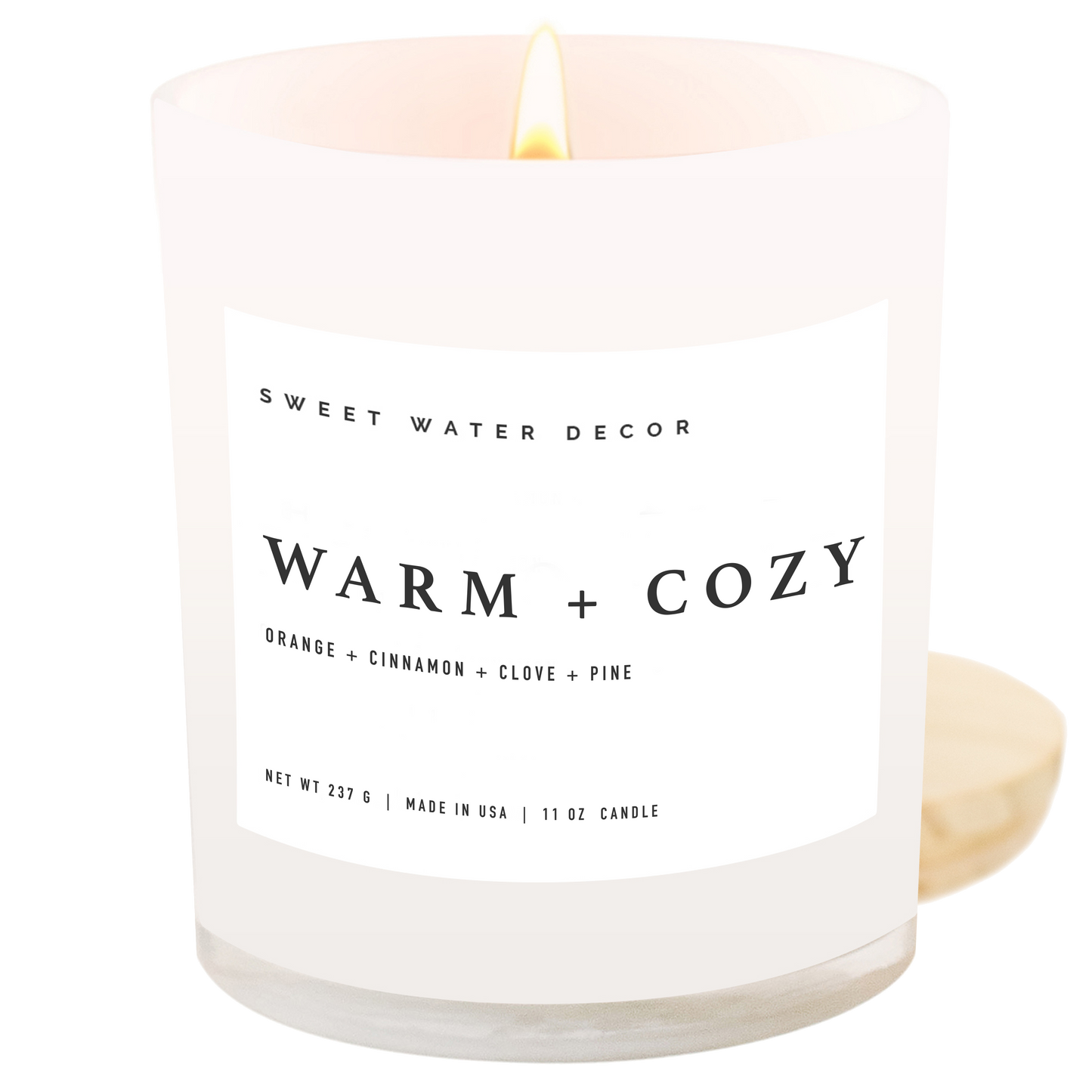 Warm and Cozy Soy Candle