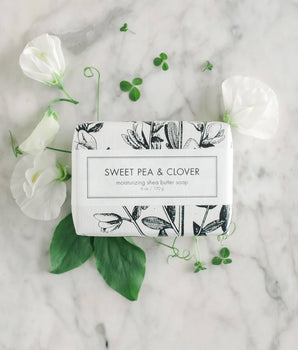Sweet Pea & Clover Bath Bar