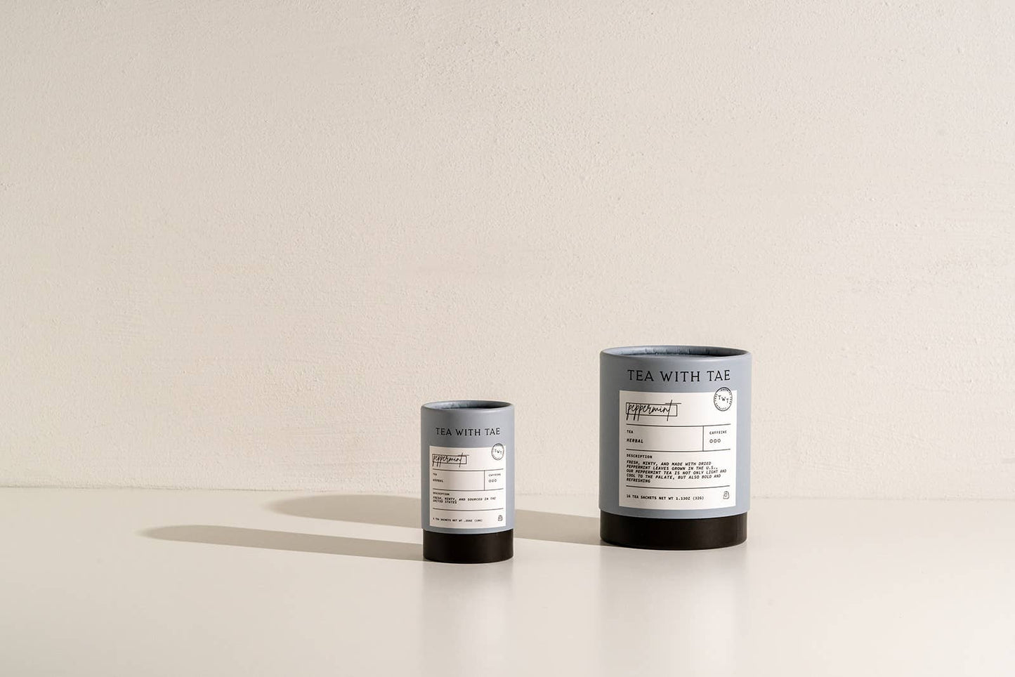 Peppermint Herbal Mini Tea Tube