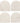 White Arch Marble Coasters Set of 4