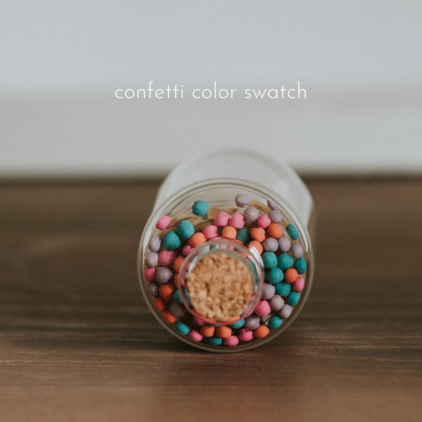 Apothecary Matches: Color Tip Jar Matchsticks: Confetti