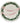 Very Merry Round Stoneware Platter