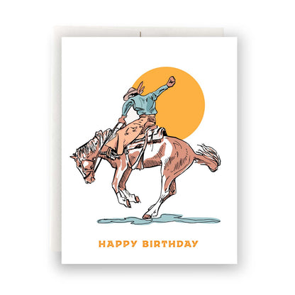 Cowboy Birthday Card