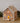 Lighted Gingerbread House With Snowy Roof