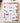 Notebook cover with watercolor illustrations and American flag, surrounded by art supplies.