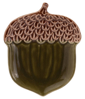 Acorn Ceramic Plate