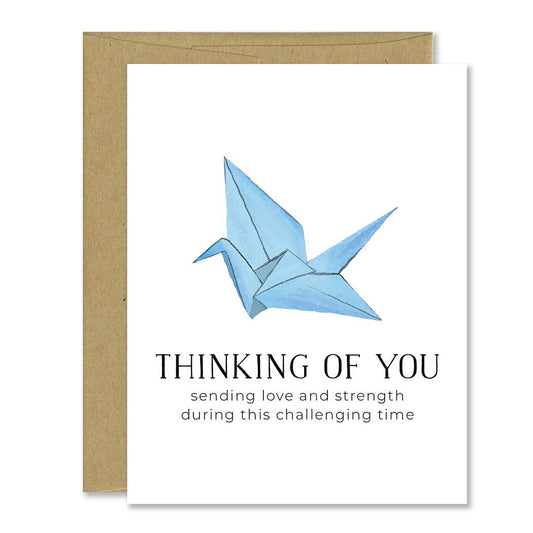 Heartfelt Thinking of You Greeting Card, Get Well Soon Card