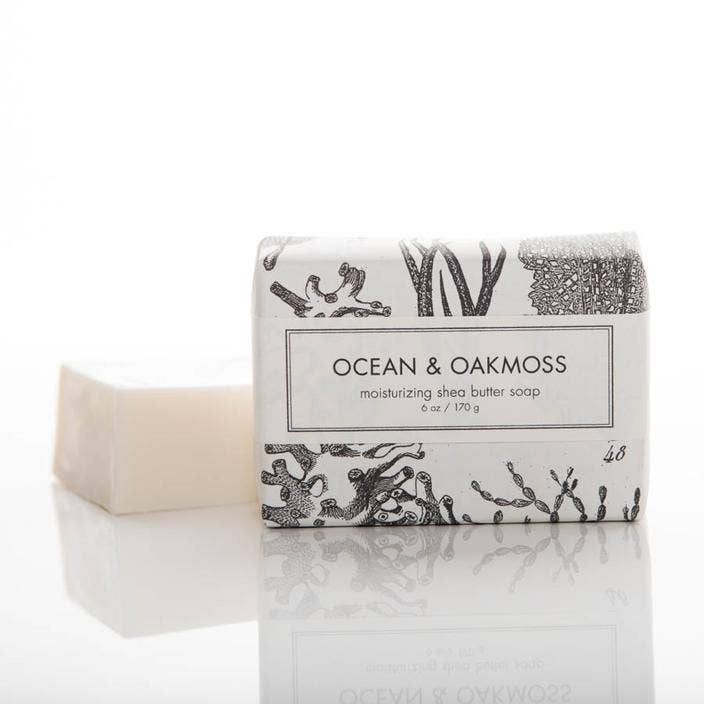 Ocean & Oakmoss Shea Butter Soap - Bath Bar