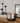 Black Wood Pedestal Stand