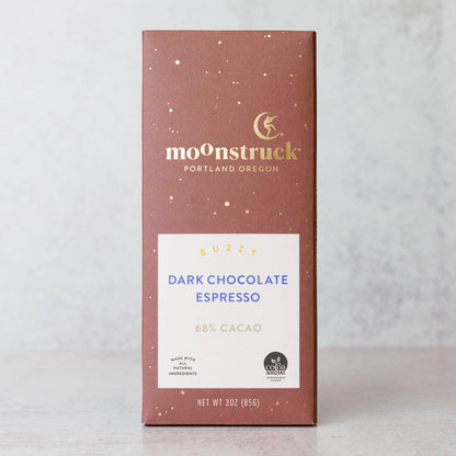 Buzzy Dark Espresso Chocolate Bar