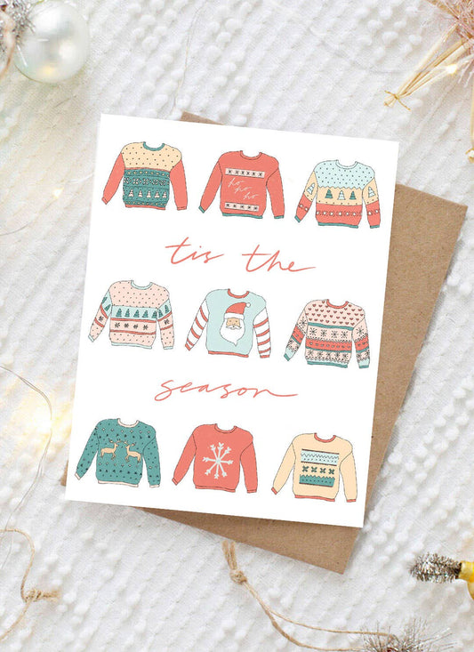 Ugly Christmas Sweater Card