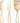 Gold Cheese Knives Set of 3