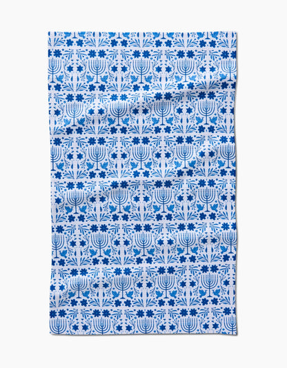 Hanukkah Tea Towel