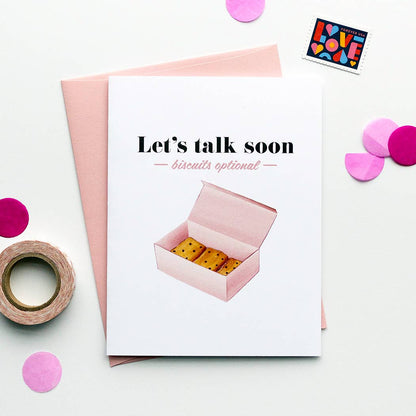 Let's Talk Soon Greeting Card