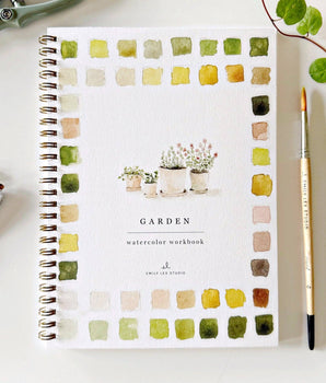 Garden Watercolor Workbook