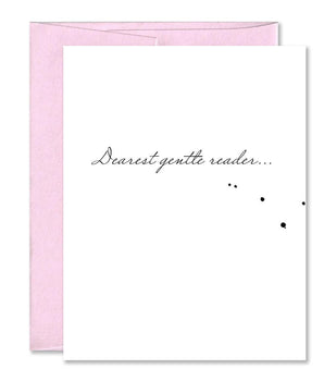 Lady Whistledown Greeting Card