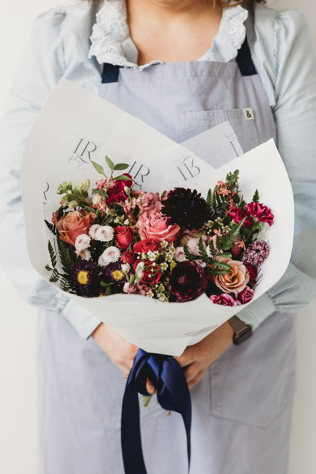 Bouquet & Candle | Gift Set