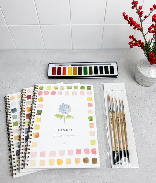 Watercolor Art Kit | Gift Box