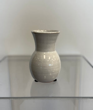 White Ceramic Bud Vase