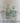 Green Glass Bud Vase Set
