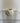 Glossy White Geometric Pot