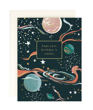 Stellar Birthday Greeting Card