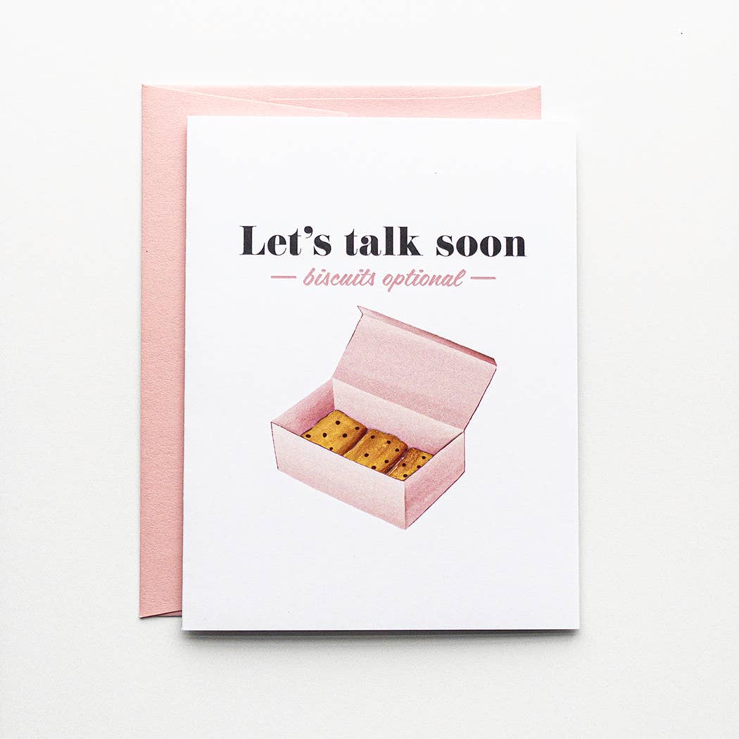 Let's Talk Soon - Ted Lasso Inspired Friendship Card