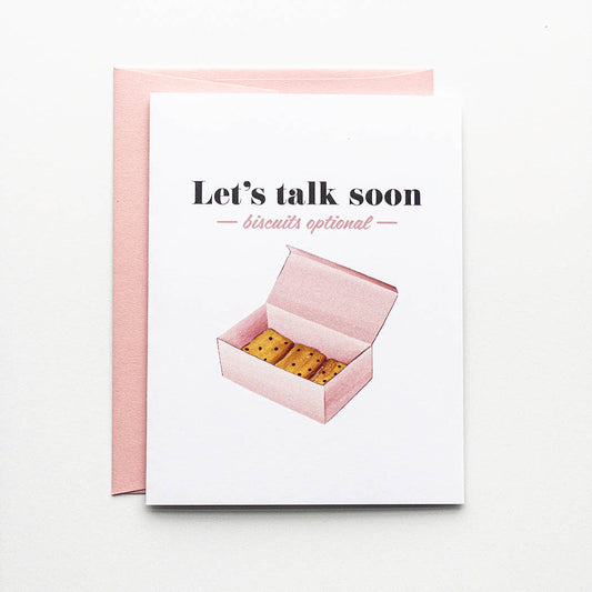 Let's Talk Soon - Ted Lasso Inspired Friendship Card