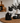 Halloween Black Cat Decor: White