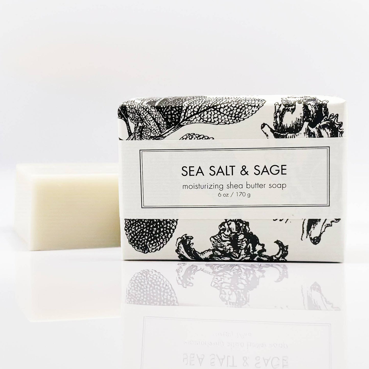 Sea Salt & Sage Shea Butter Soap - Bath Bar