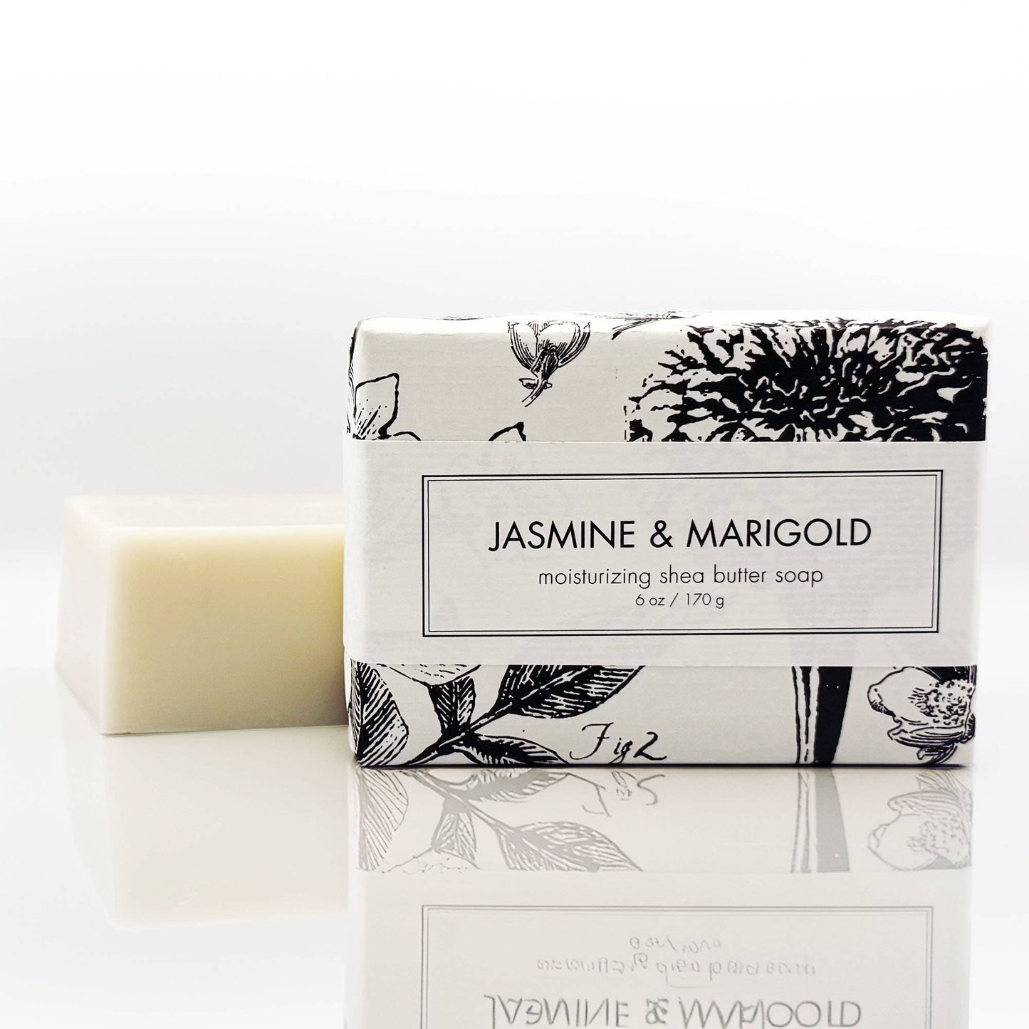 Jasmine & Marigold Shea Butter Soap - Bath Bar