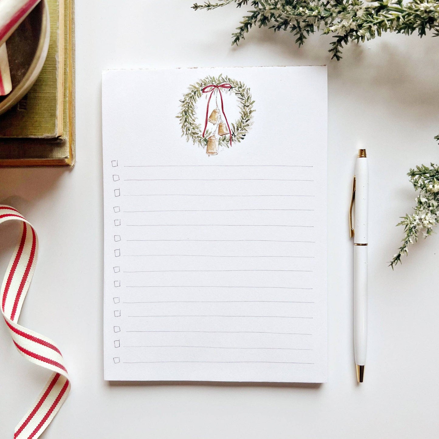 Christmas checklist notepad: Christmas sweets