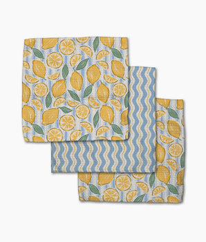 Lemon Waves | Dishcloth Set